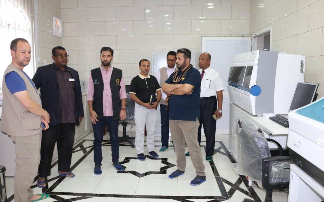 مدير منظمة ميد جلوبال الأمريكية يطلع على نشاط مؤسسة صلة للتنمية في المجال الصحي