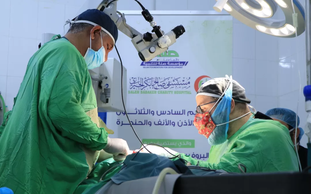 شهد إجراء 219 عملية جراحية..  مستشفى صالح بابكر الخيري يختتم المخيم الـ 36 لجراحة الأذن والأنف والحنجرة