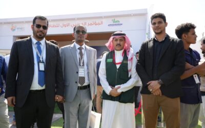 مدير مكتب البرنامج السعودي لتنمية وإعمار اليمن بعدن يزور جناح مؤسسة صلة للتنمية في معرض المؤتمر الوطني الأول للطاقة – اليمن