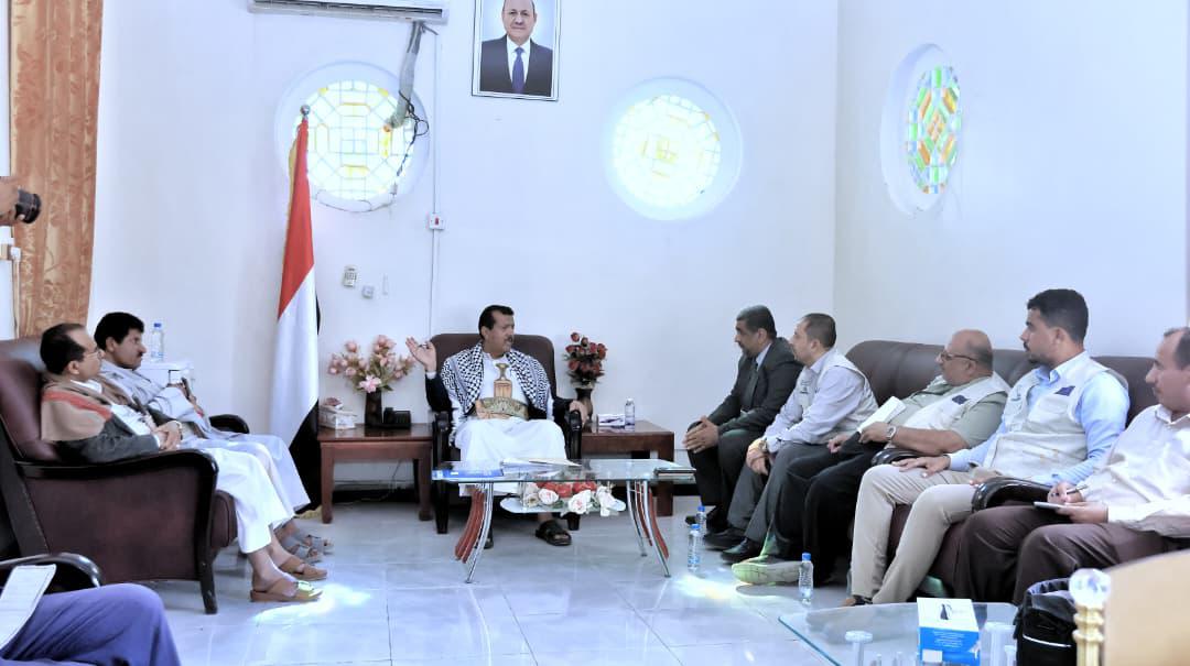 وكيل محافظة مأرب يطّلع على مكونات مشروع تعزيز الأمن المائي بالمحافظة