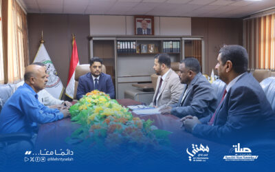 المدير التنفيذي لمؤسسة صلة للتنمية يبحث مع وزير التعليم الفني والتدريب المهني سبل التعاون المشترك